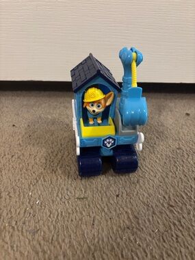 Pupstruction  Construction Pup Truck in Blue & Yellow